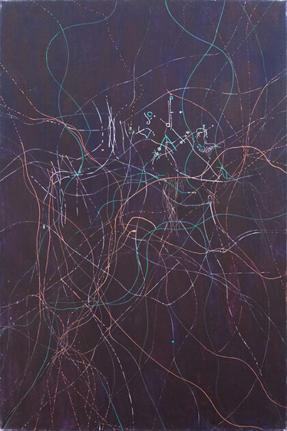 Obra del artista Dorian Soto Petate de luz