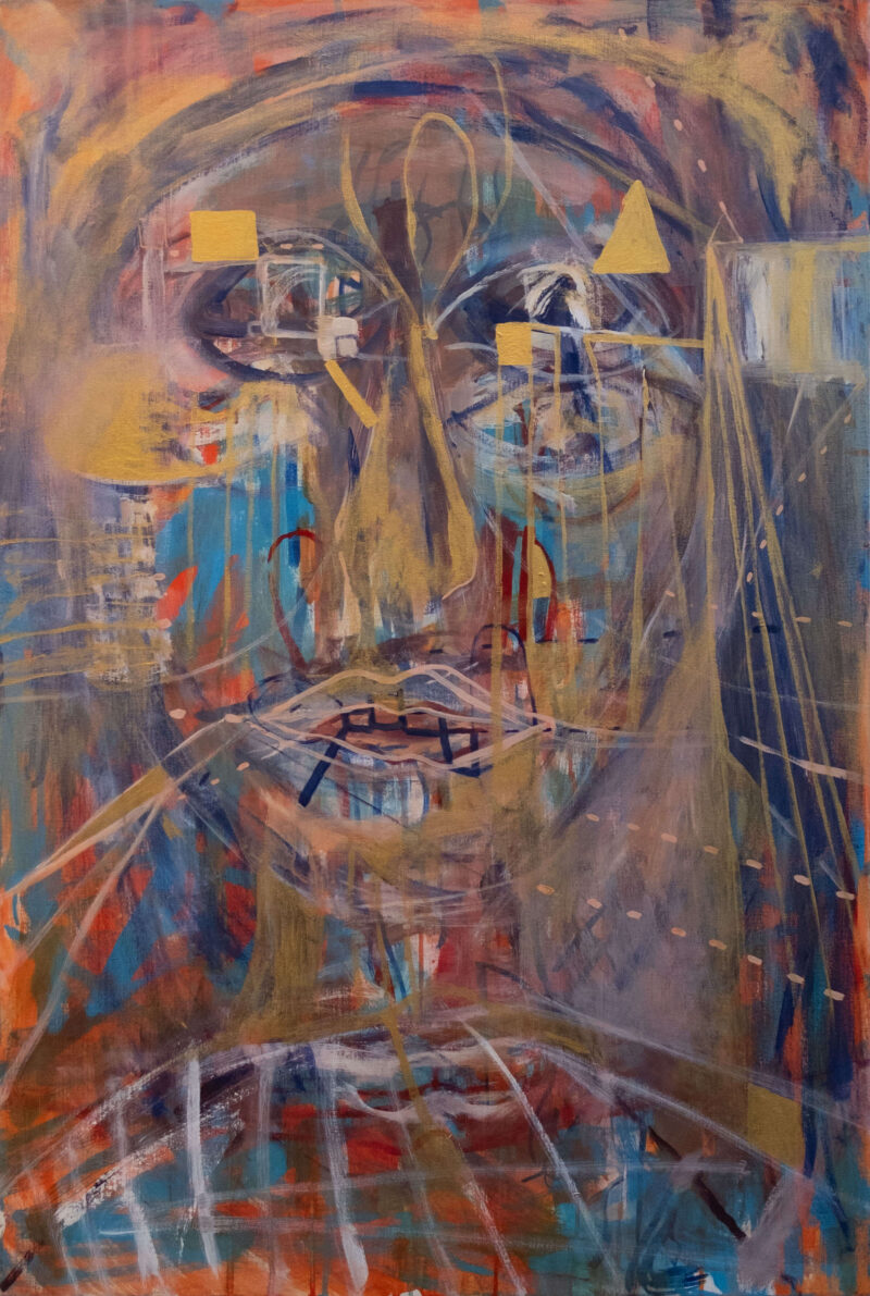 Obra del artista Dorian Gato primordial I