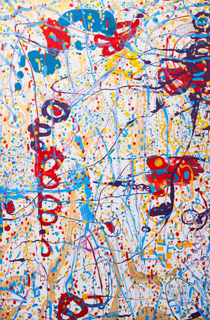 Obra del artista Dorian Soto Jardín Celestial