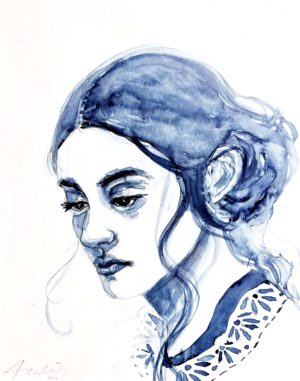 Mirada azul